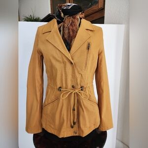 EUC- Fabulous Fall Mustard Jacket!!🌞🍁💛